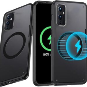 OnePlus 10 Pro Schwarze Magnetische Handyhülle