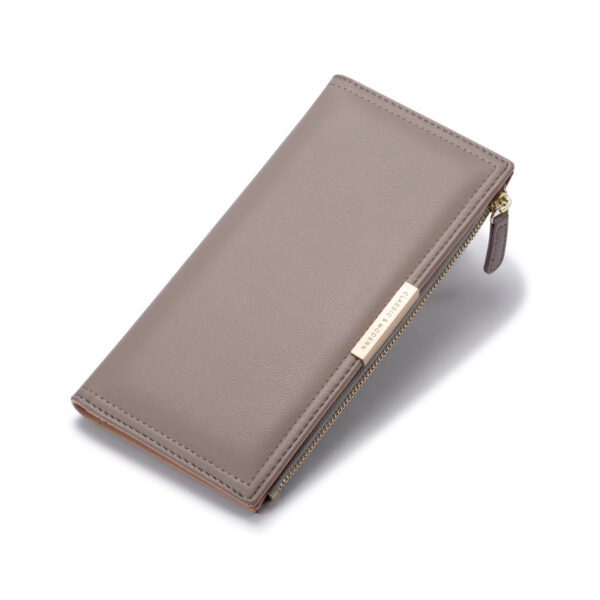 Geldbörsen Und Taschen Mode Einfarbig PU Geldbörse Universal #3364 – Bild 3